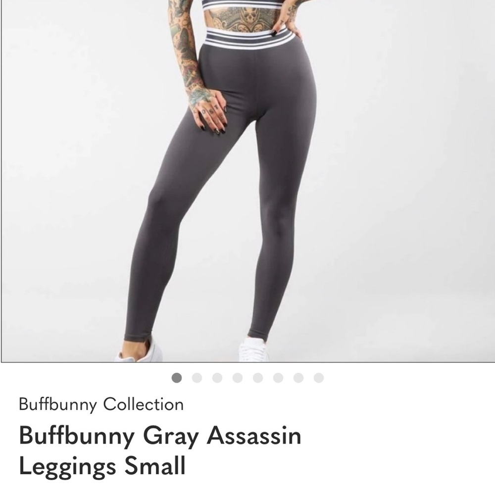 Buff bunny Charcoal Leggings - Picture 3 of 6